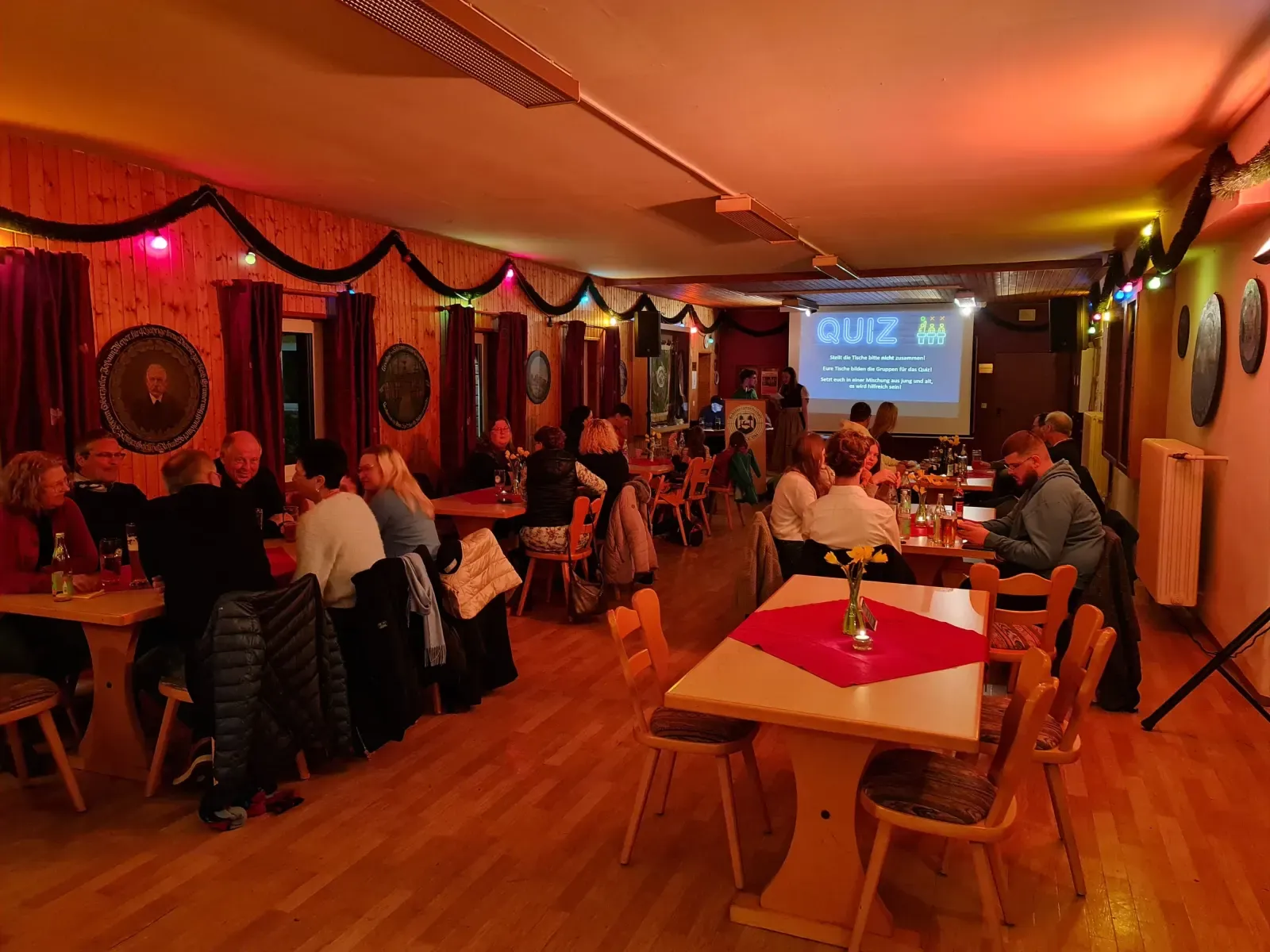 Jungschützen beim Kneipenquiz