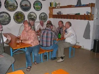 Beisammensein nach dem Schießen